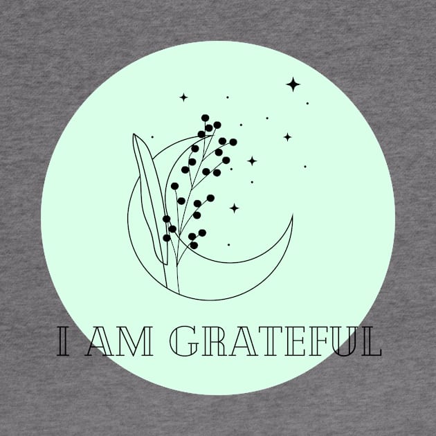 Affirmation Collection - I Am Grateful (Green) by Tanglewood Creations